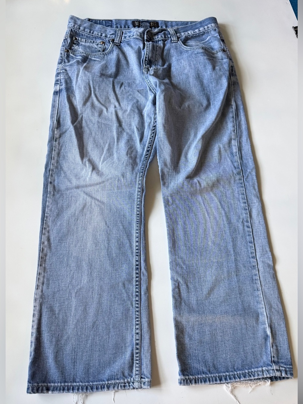 Baileys Straight Leg Jeans Men’s 36x30 Blue Denim Pants‎